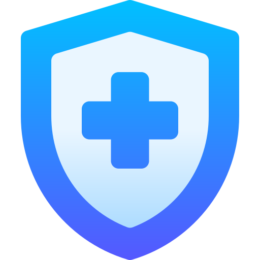 icon of shield representing health outcomes